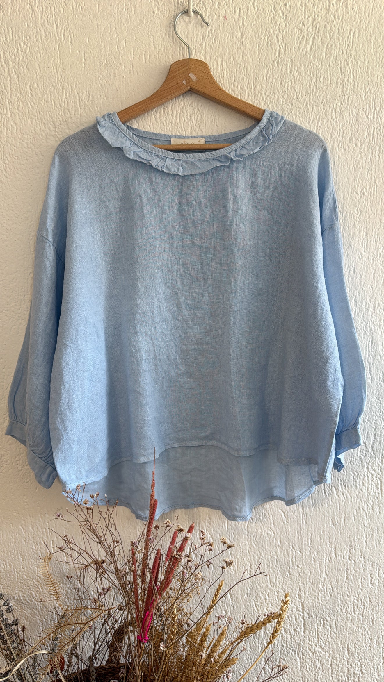 Blusa Gioelle azzurro