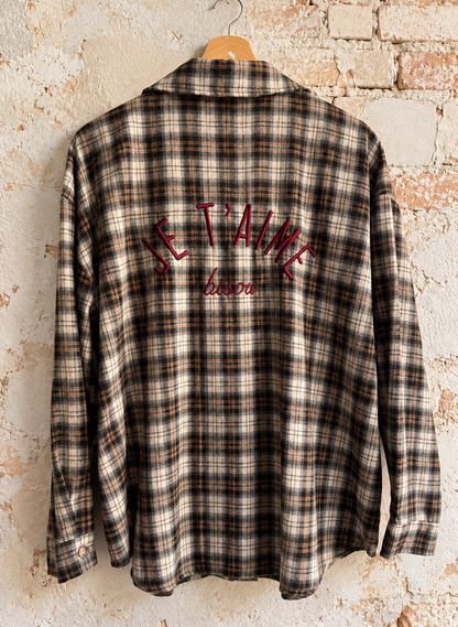 Camicia Jet'aime check grey