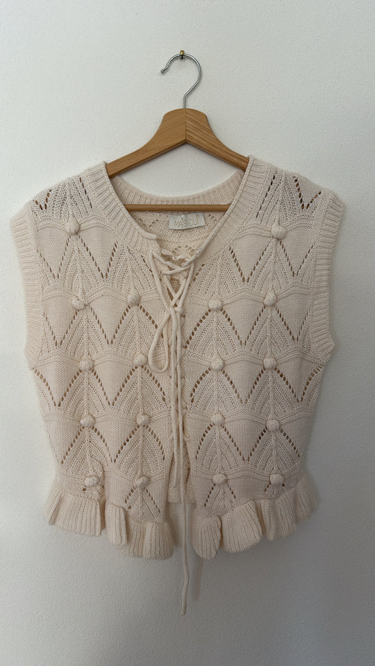 Gilet Teresa milk