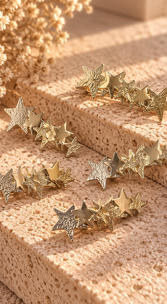 Fermaglio per capelli Stars