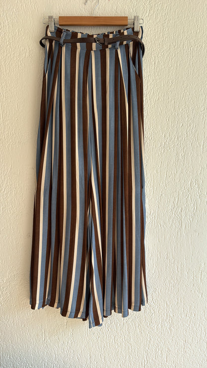 Pantalone Rudy riga azzurra