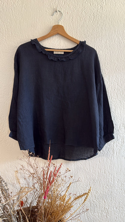 Blusa Gioelle navy