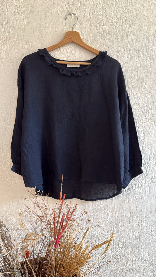 Blusa Gioelle navy
