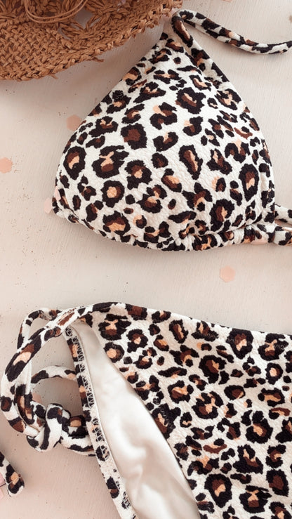 Bikini Leopardier panna