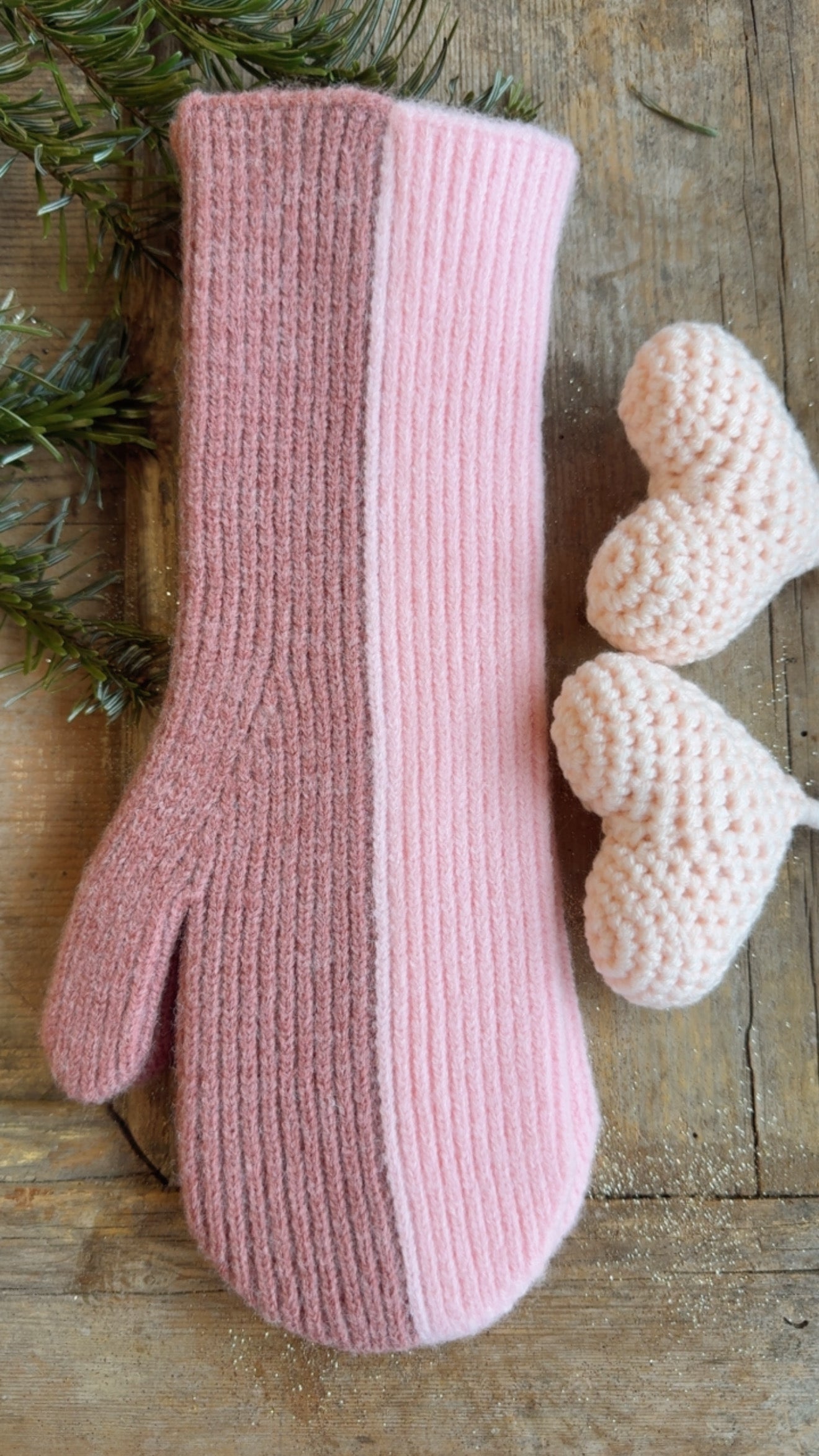 Guanti Muffoli bubble-vintage rose