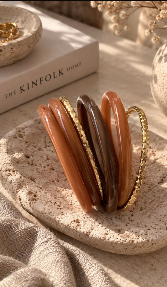 Braccialetto Tresor caramel