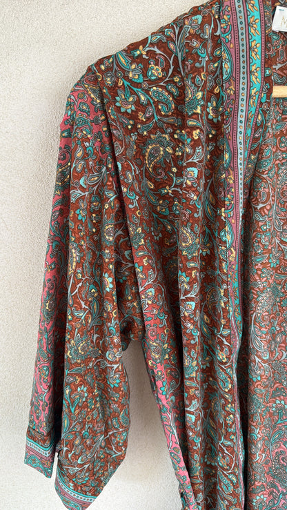 Caftano/vestaglia India terra