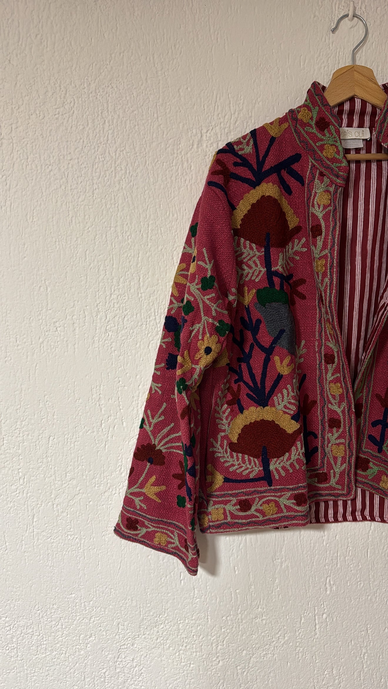 Giacca Kimono Patel Raspberry