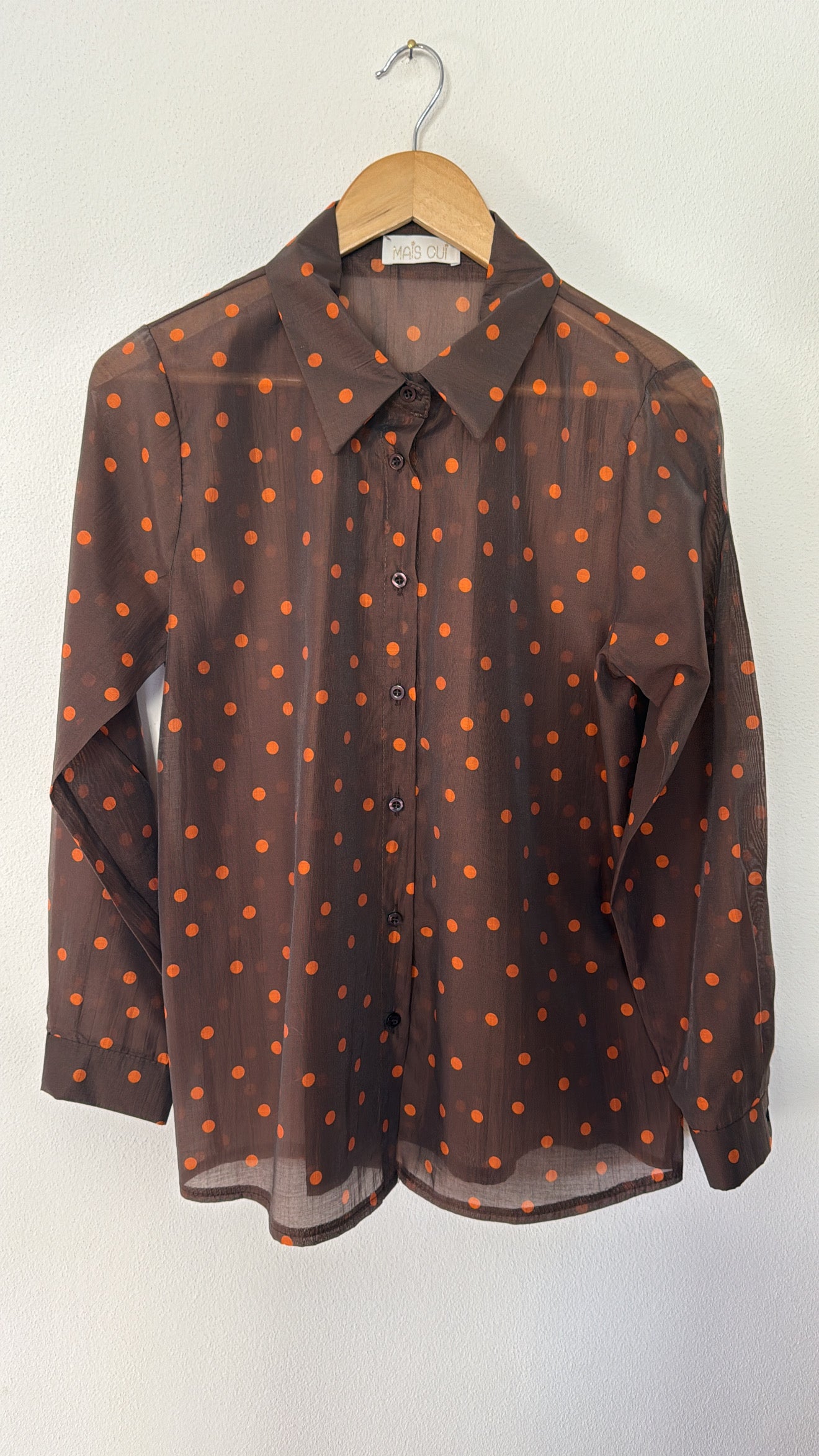Camicia Daisy choco