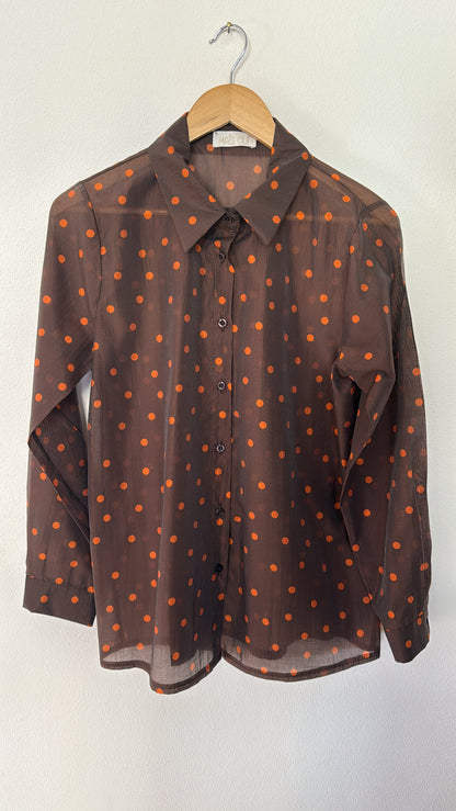 Camicia Daisy choco