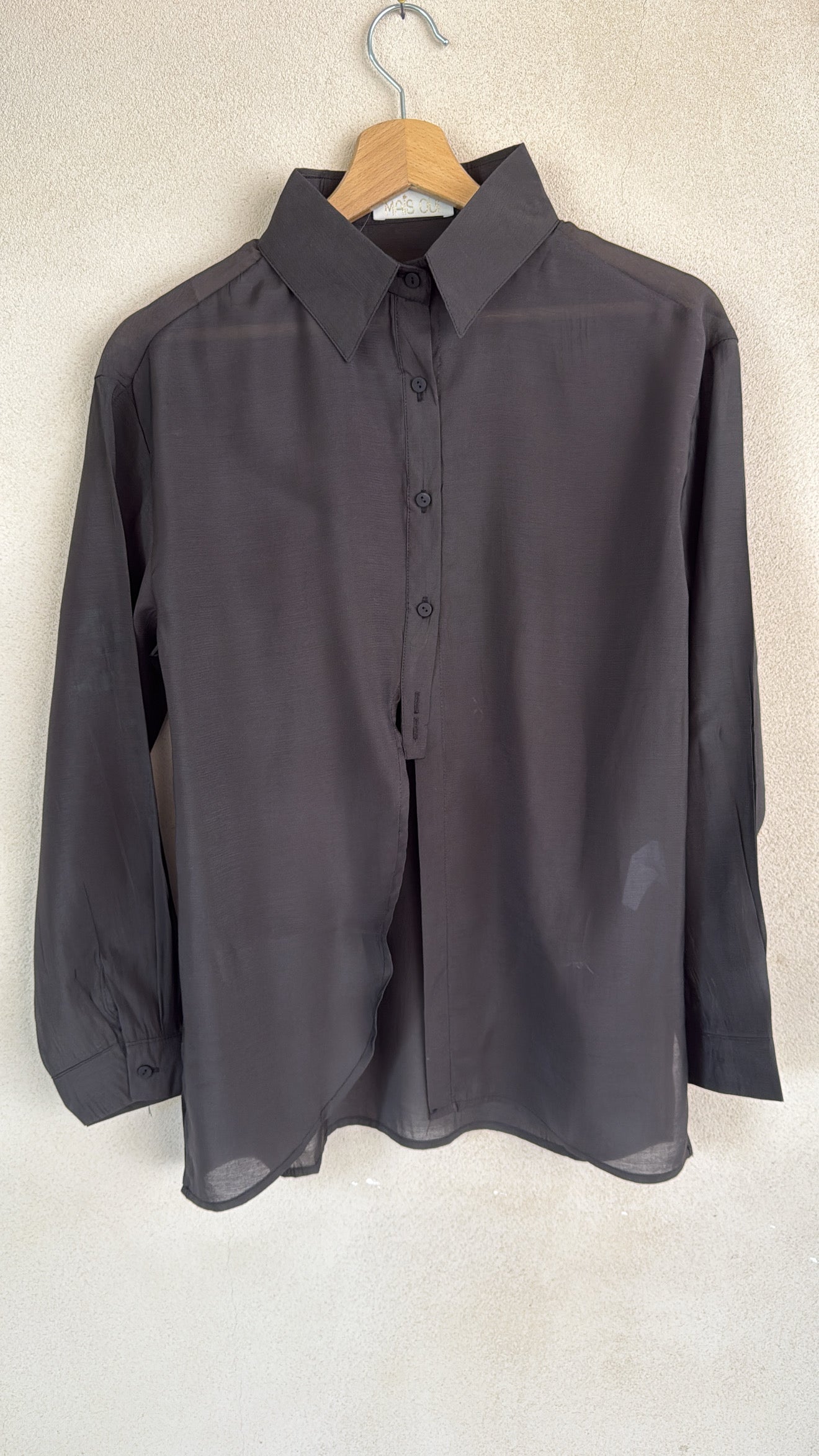 Camicia Greta piombo