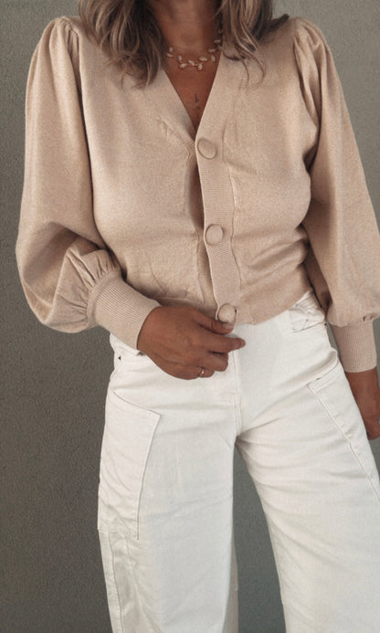 Cardigan Tessa blush