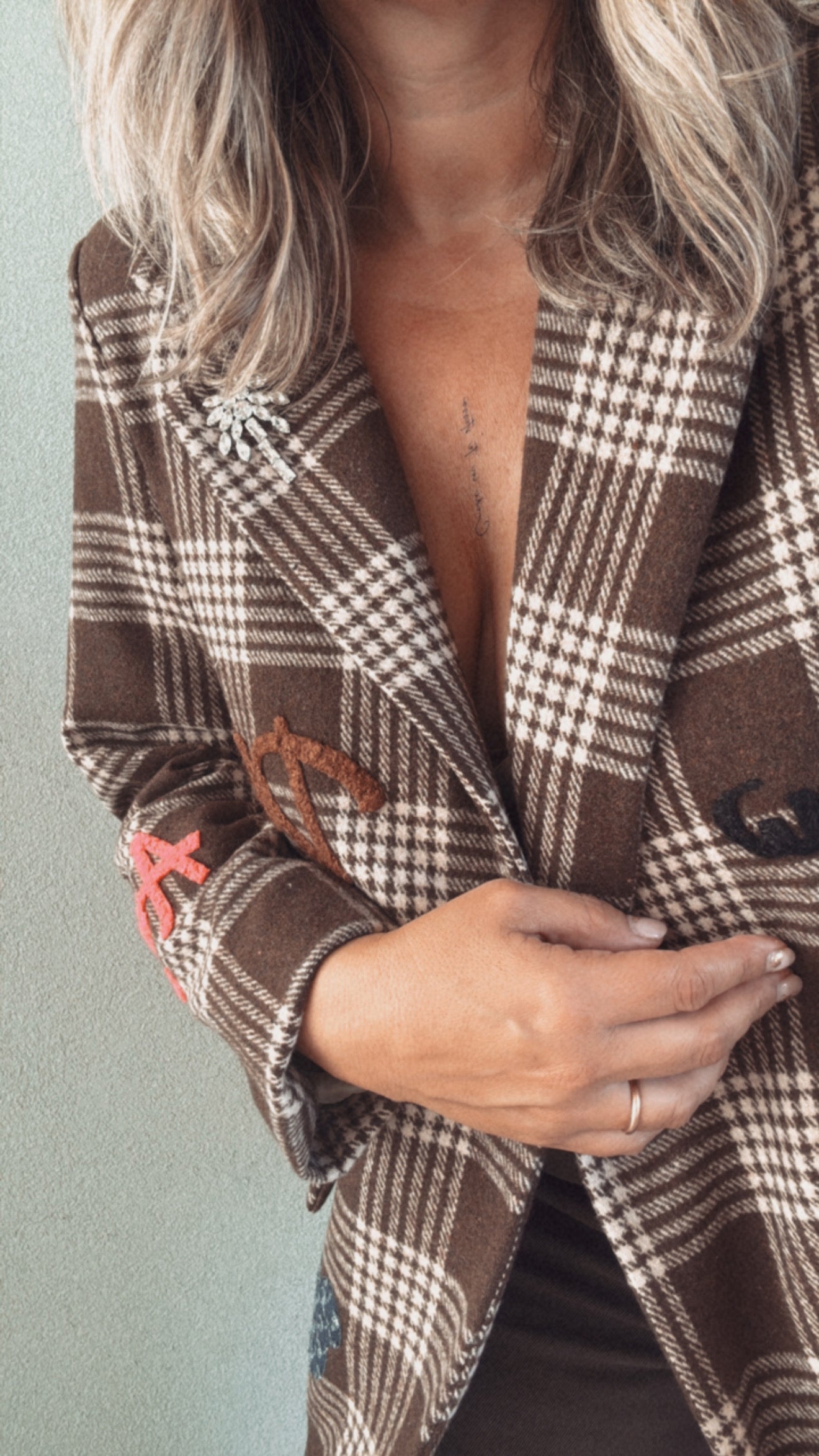 Giacca Date milk coffee