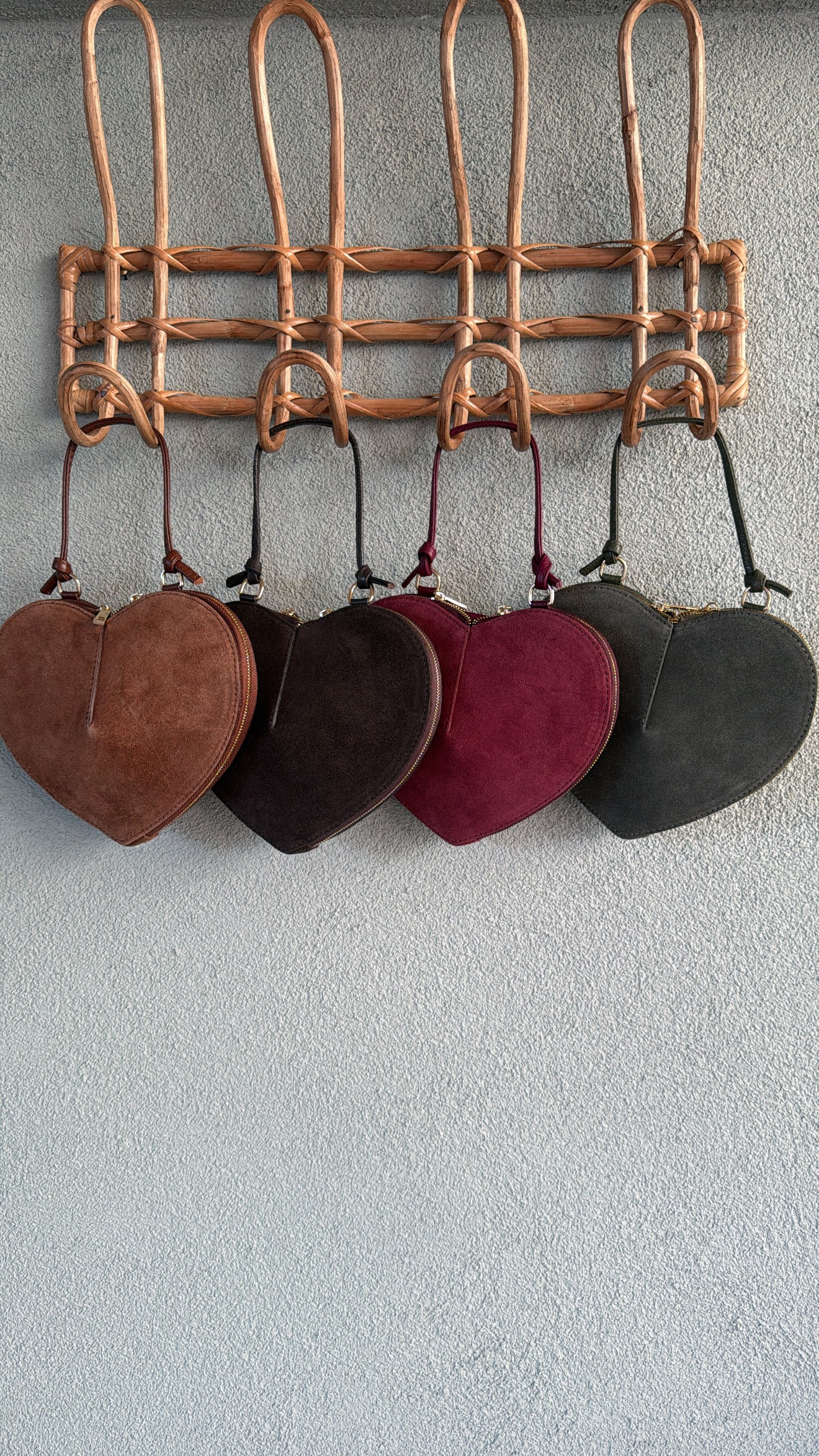 Borsa Cuore Burgundy