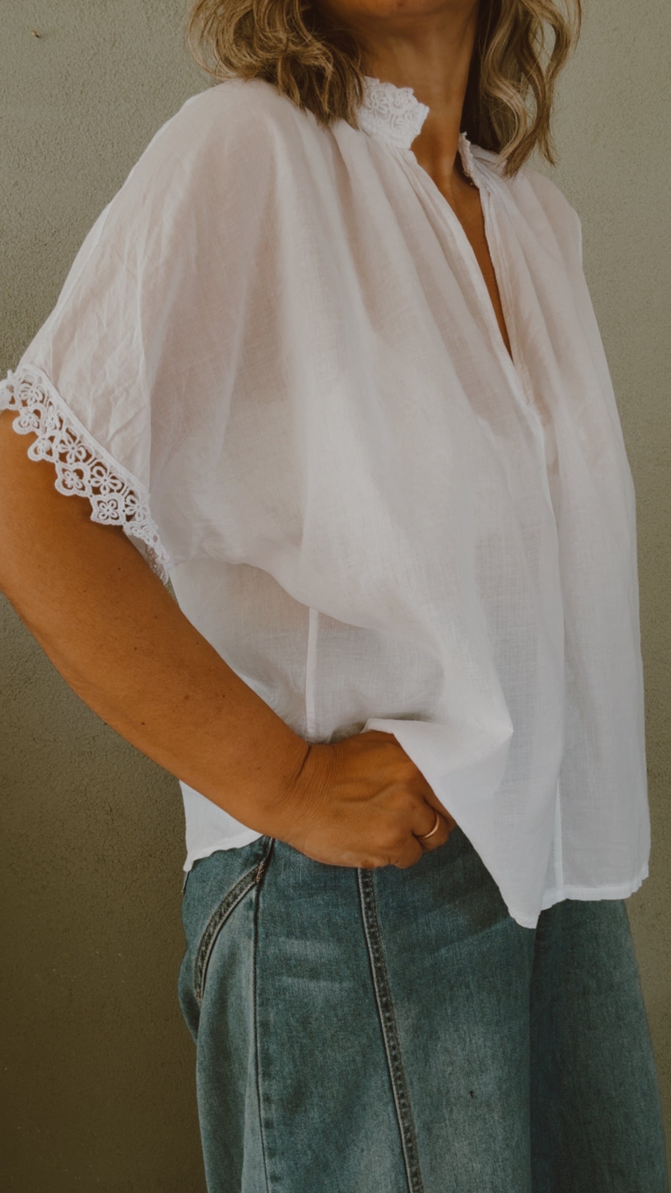 Camicia Clarence white