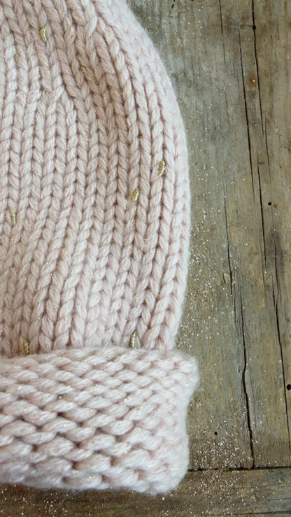 Cuffia Berenice rose