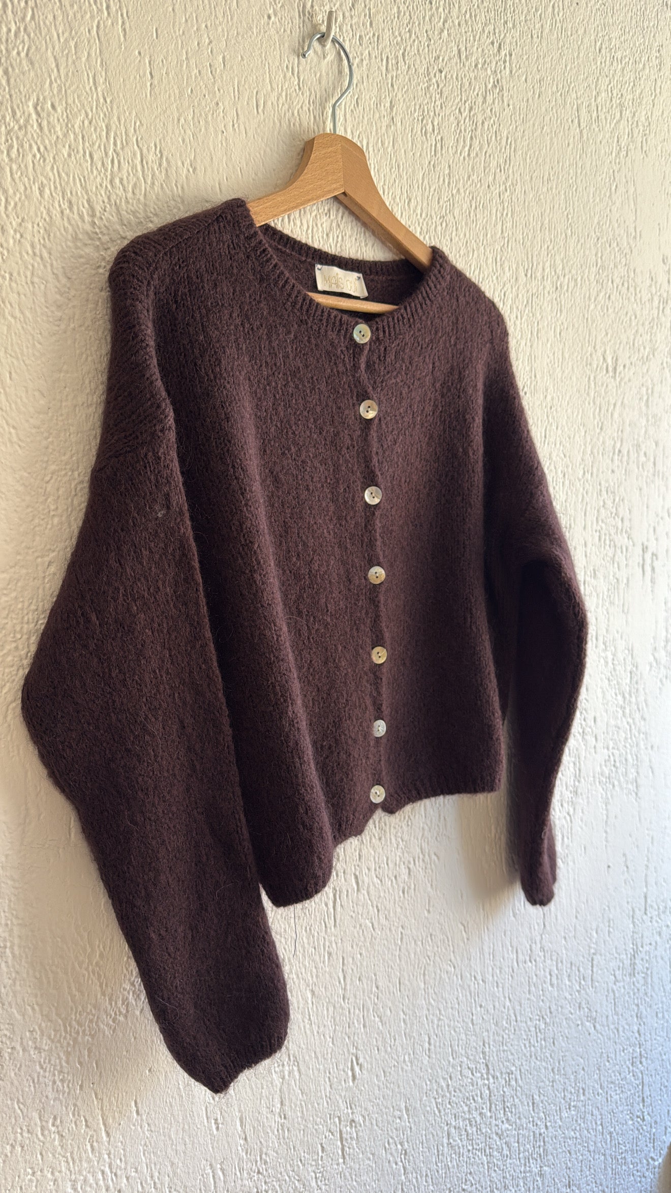 Cardigan Linette choco