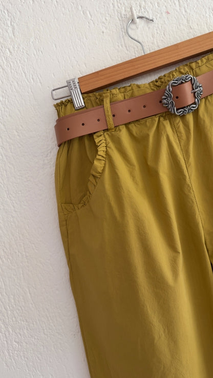 Pantalone Camille senape
