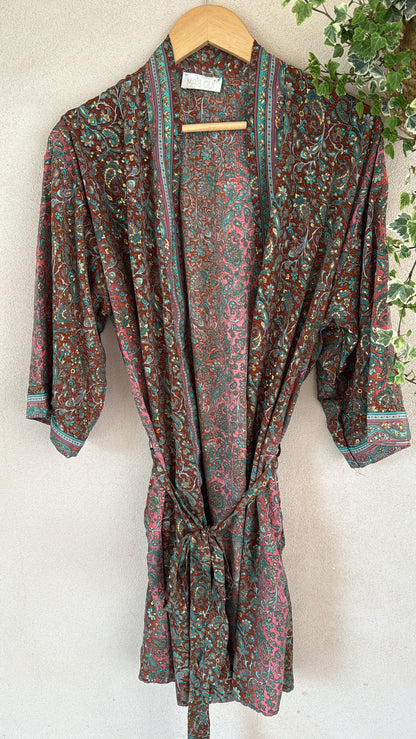 Caftano/vestaglia India terra