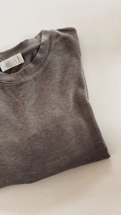T-shirt Camilla dark sand