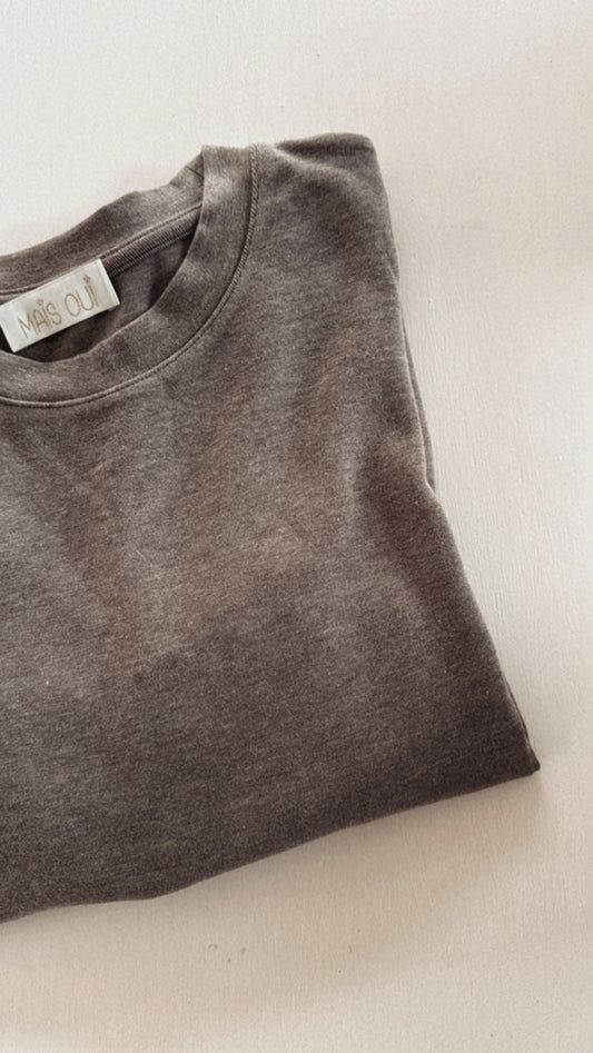 T-shirt Camilla dark sand