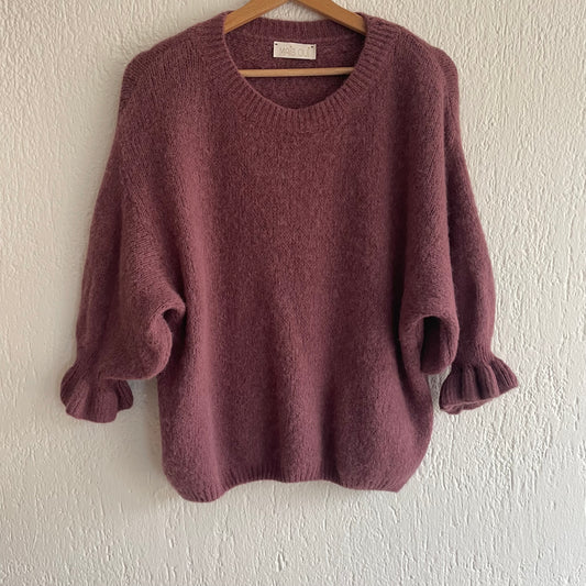 Tricot Cindy prune