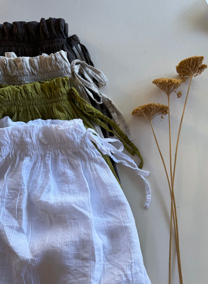 Pantaloncino Bastien gesso