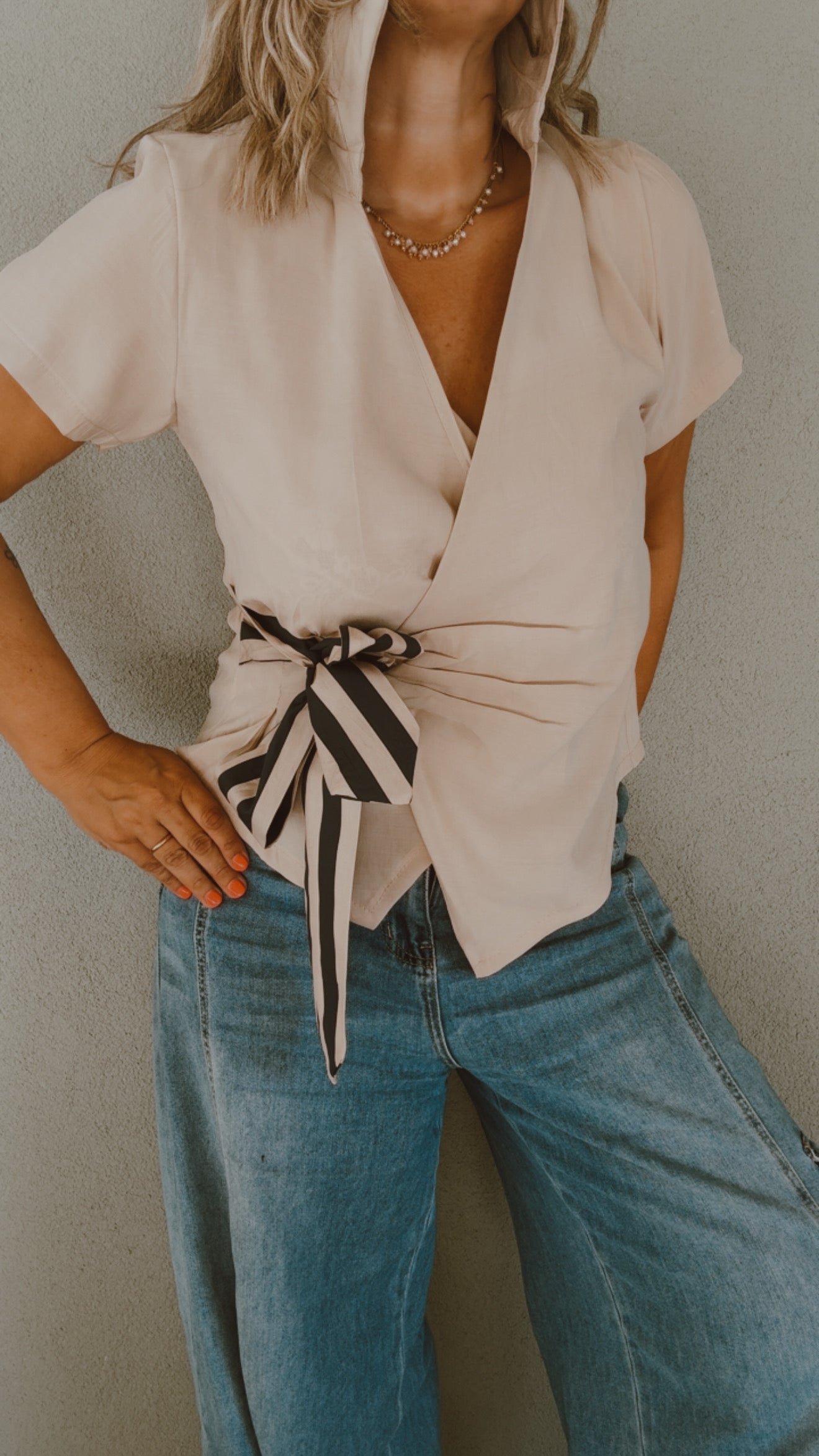 Blusa Parael sand