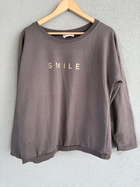 T-shirt Smile dark grey