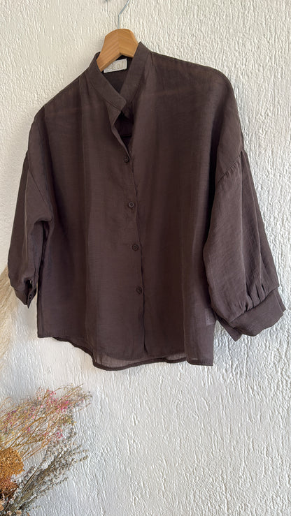 Camicia Sarah choco