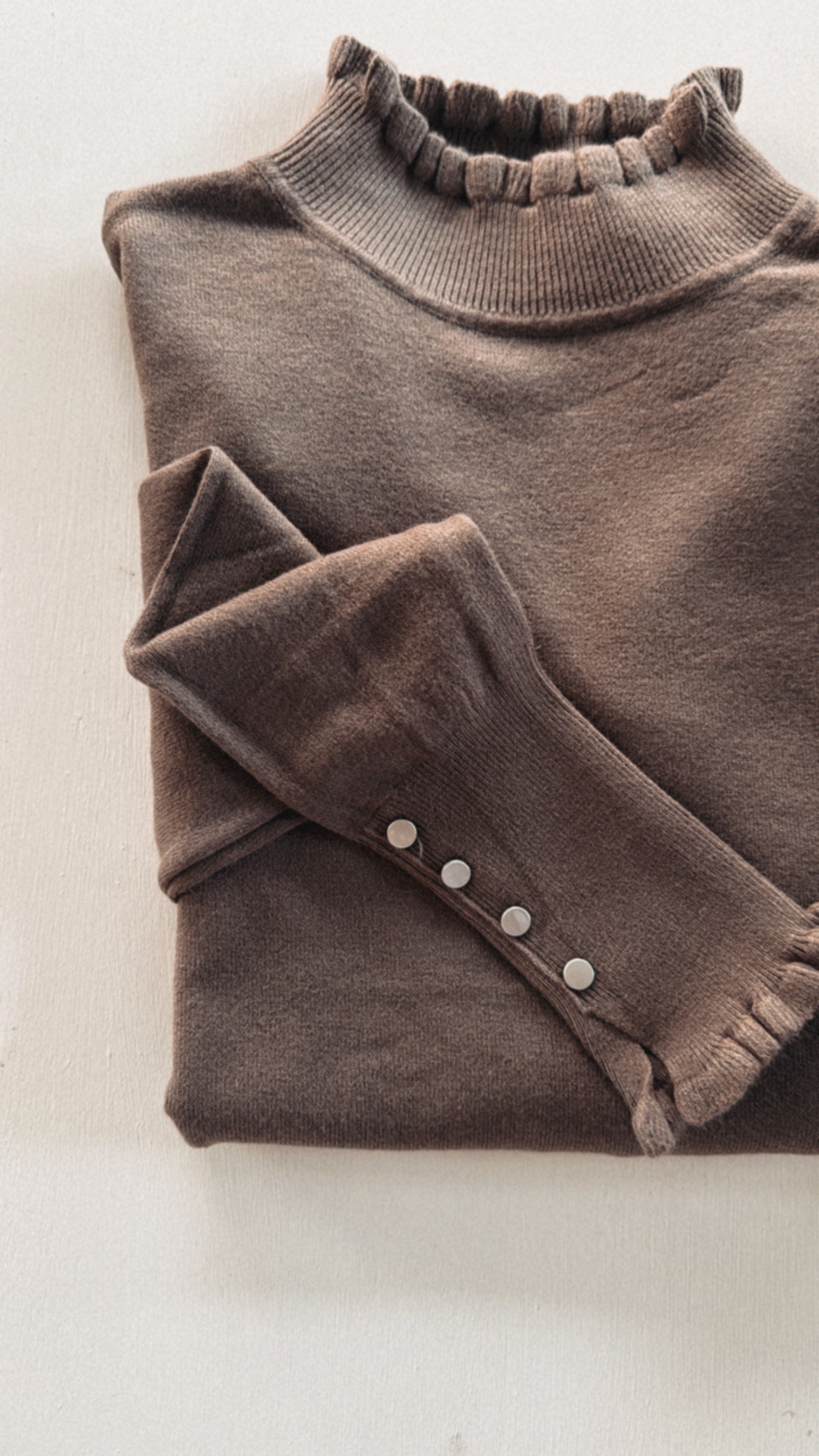 Maglia sottogiacca Elisa milk coffee