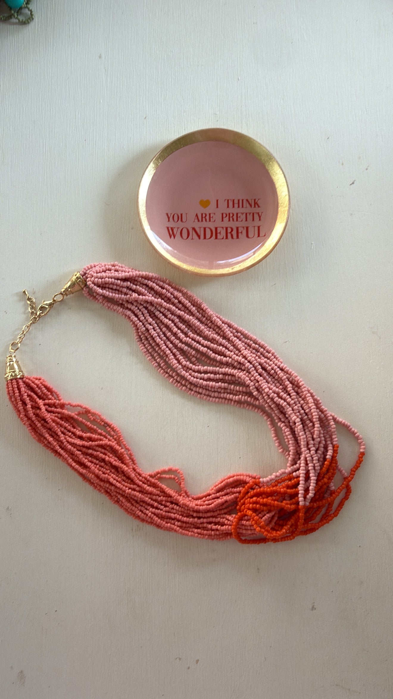 Girocollo Telma rosa