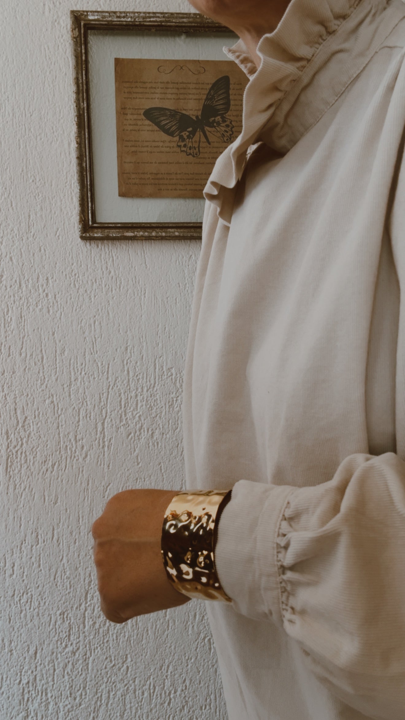 Camicia Demetra gesso