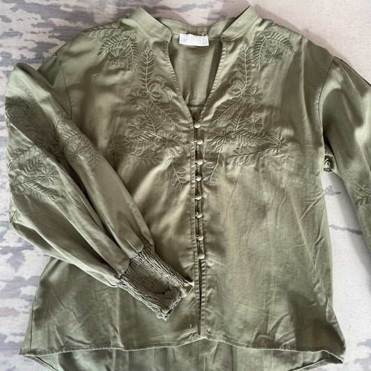 Camicia Isabelle verde