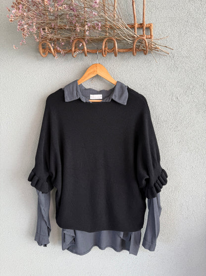 Fashion box Betty black - Flora piombo - Josephine Black