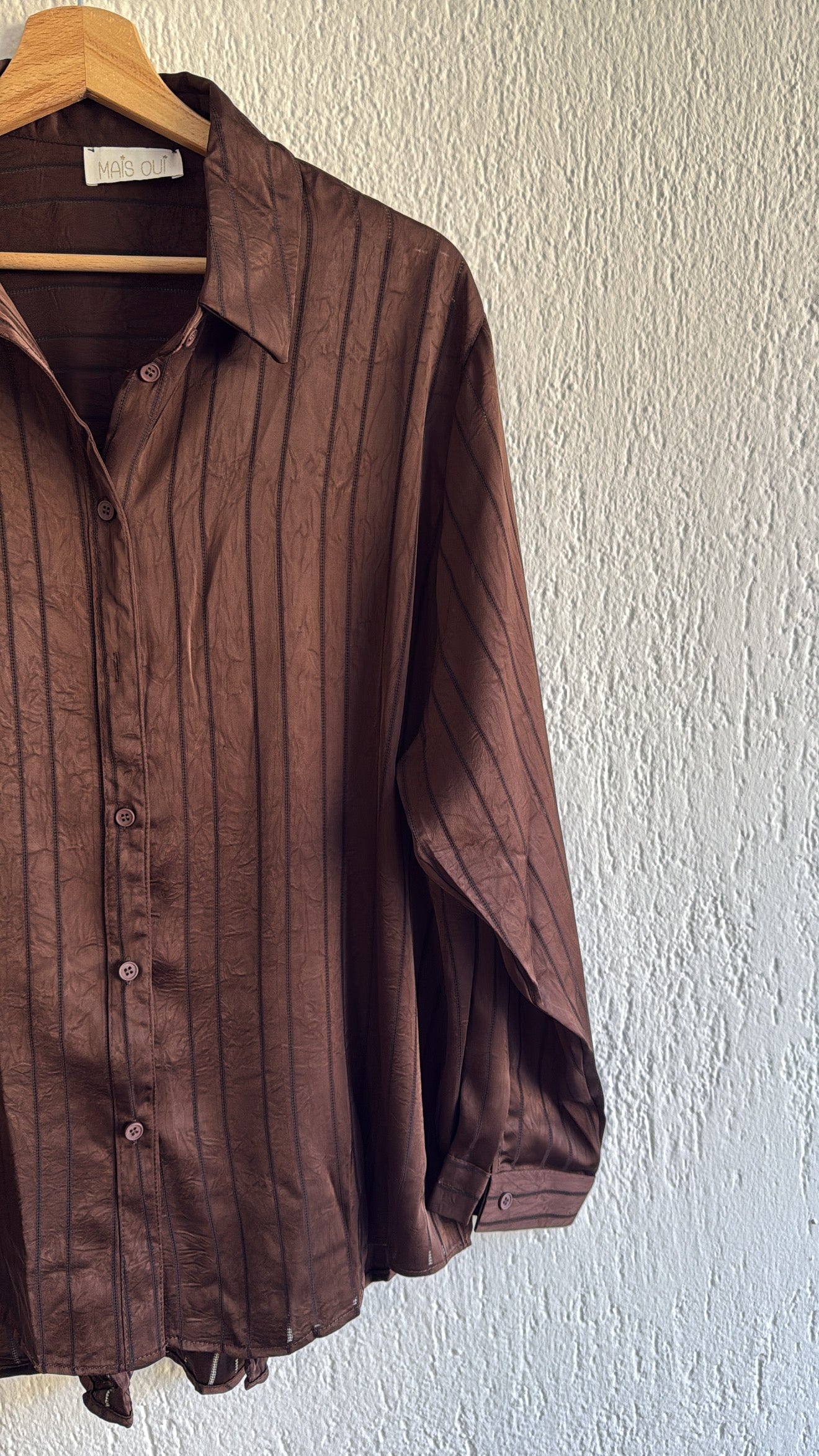 Camicia Agathe choco