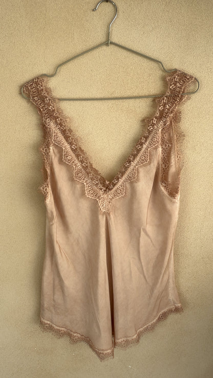 Canotta Magda vintage rose
