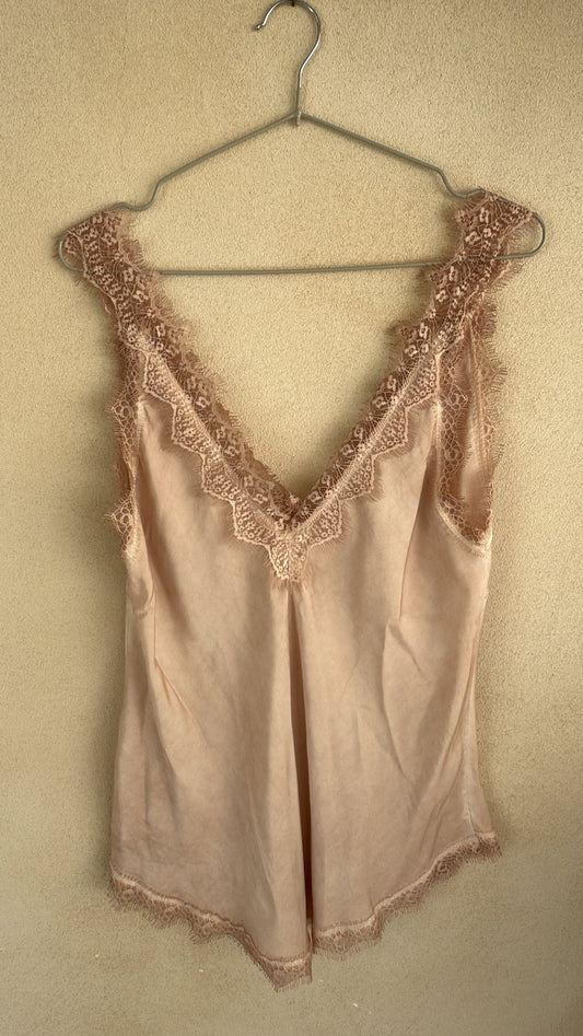 Canotta Magda vintage rose
