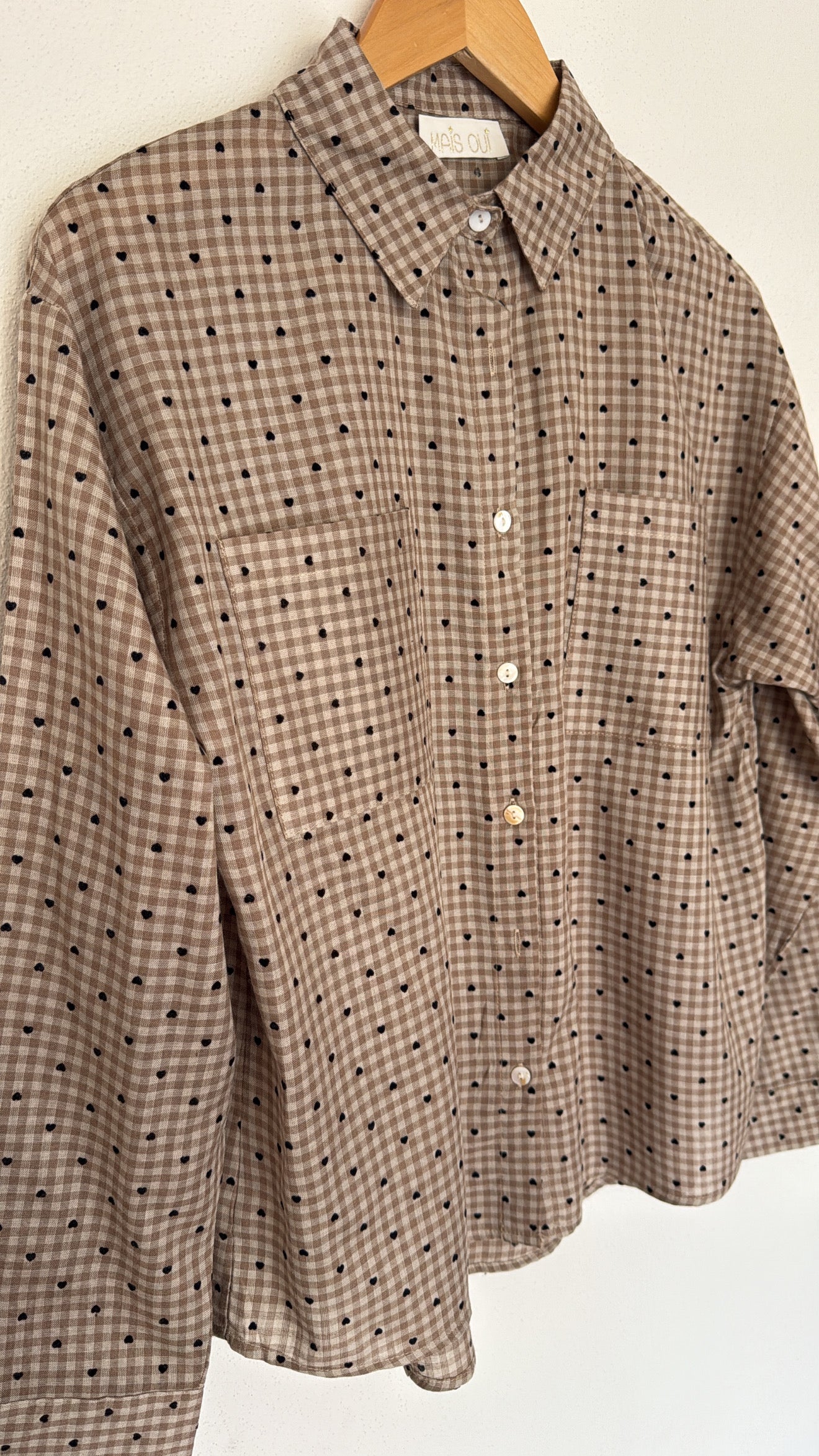 Camicia Clementina check mou