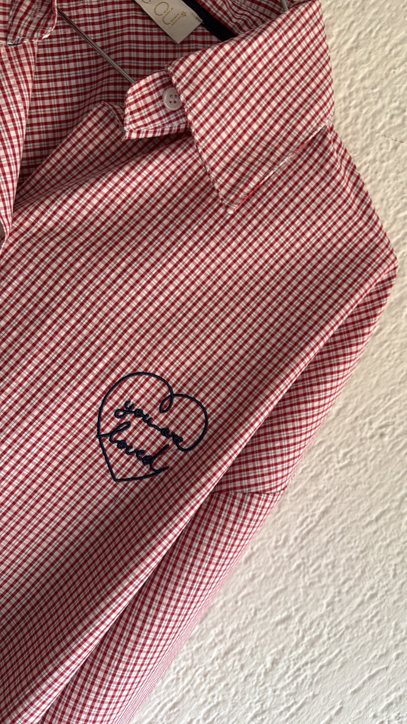 Camicia Loved red