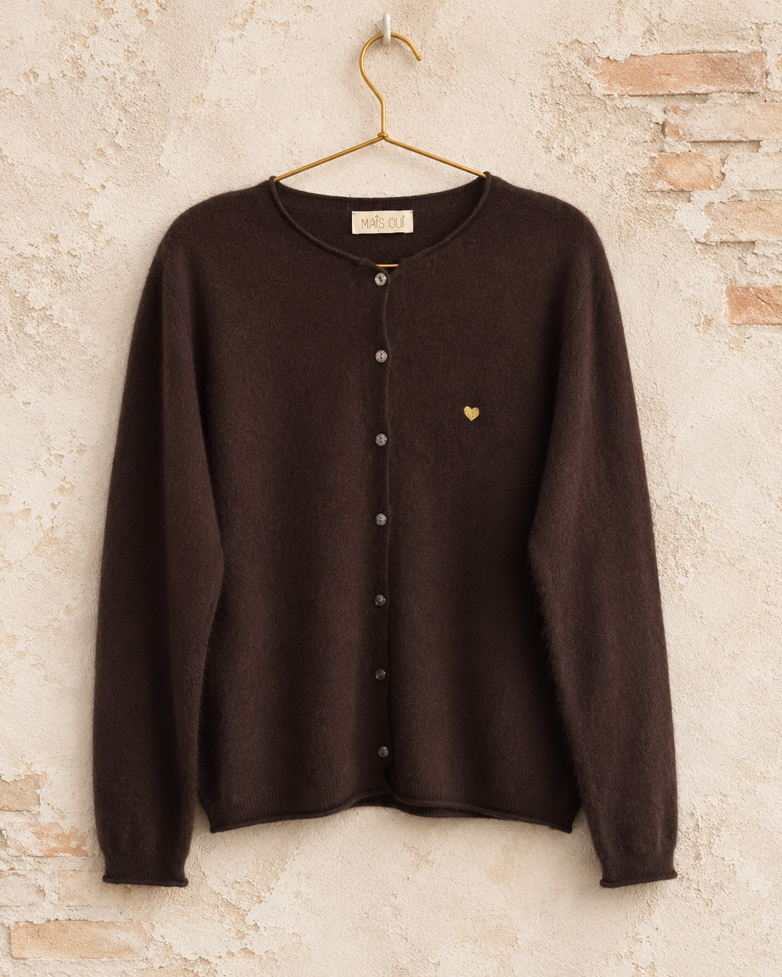 Cardigan Juliette choco noir