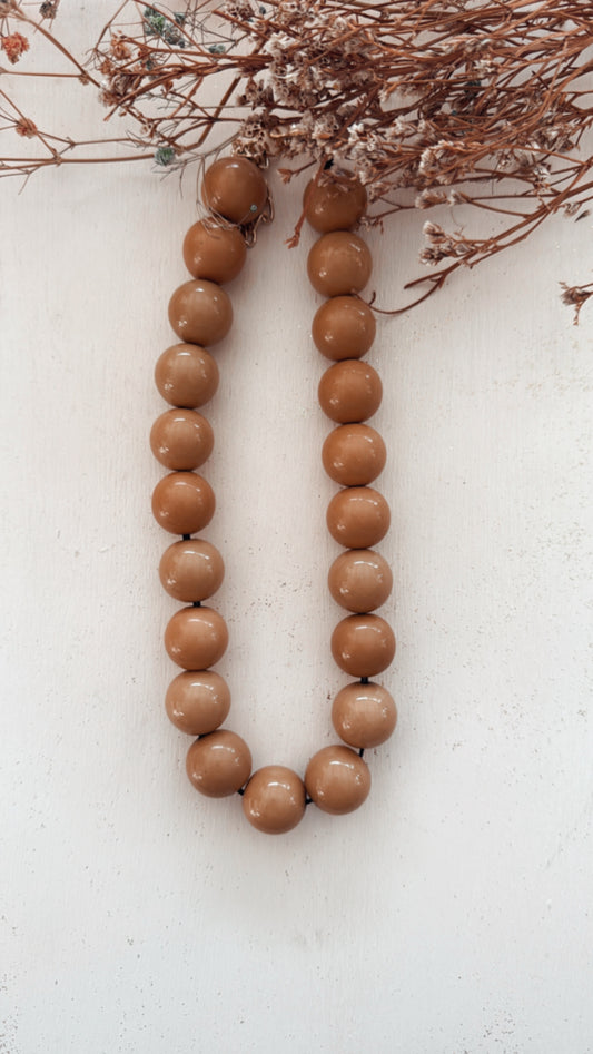 Collana Bubble khaki