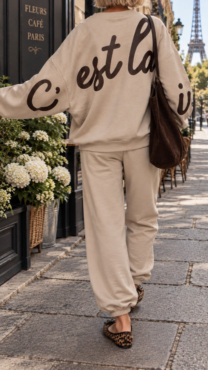 Tuta C'est la vie milk coffee