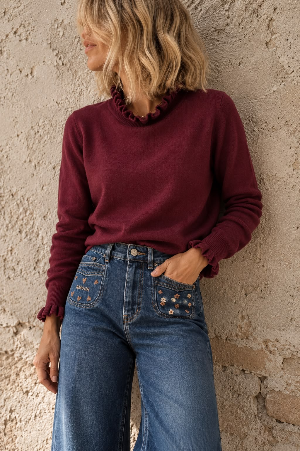 Maglia Mindy burgundy