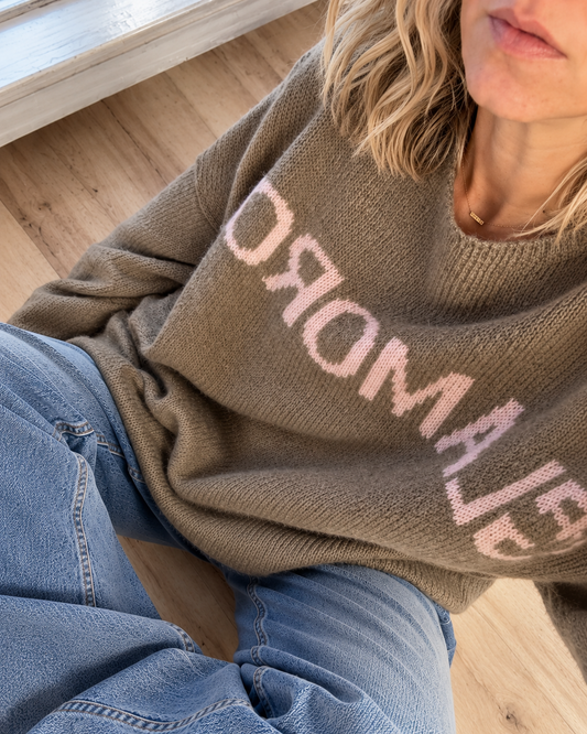 Maglia Glamourous taupe