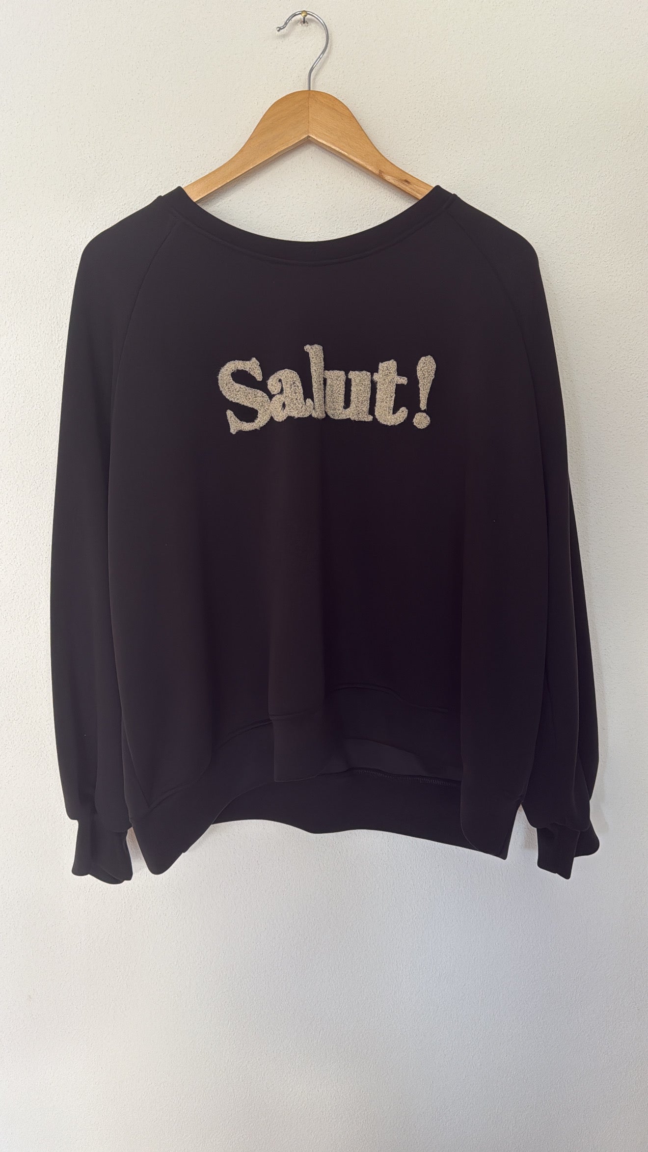 Felpa Salut! black