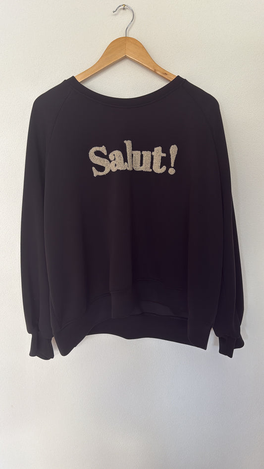 Felpa Salut! black