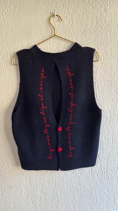 Gilet Corazon navy