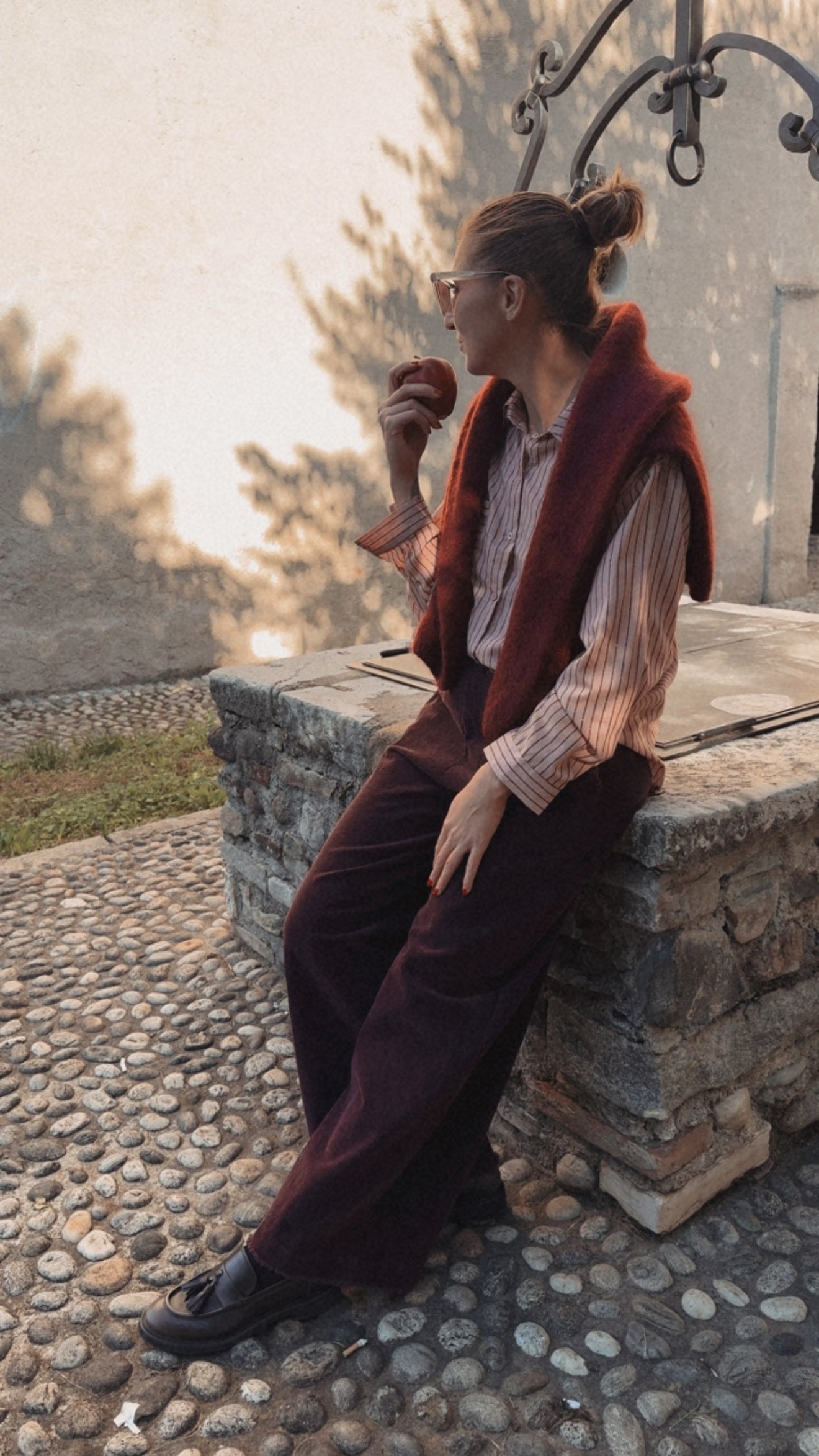 Camicia Naia Lampone