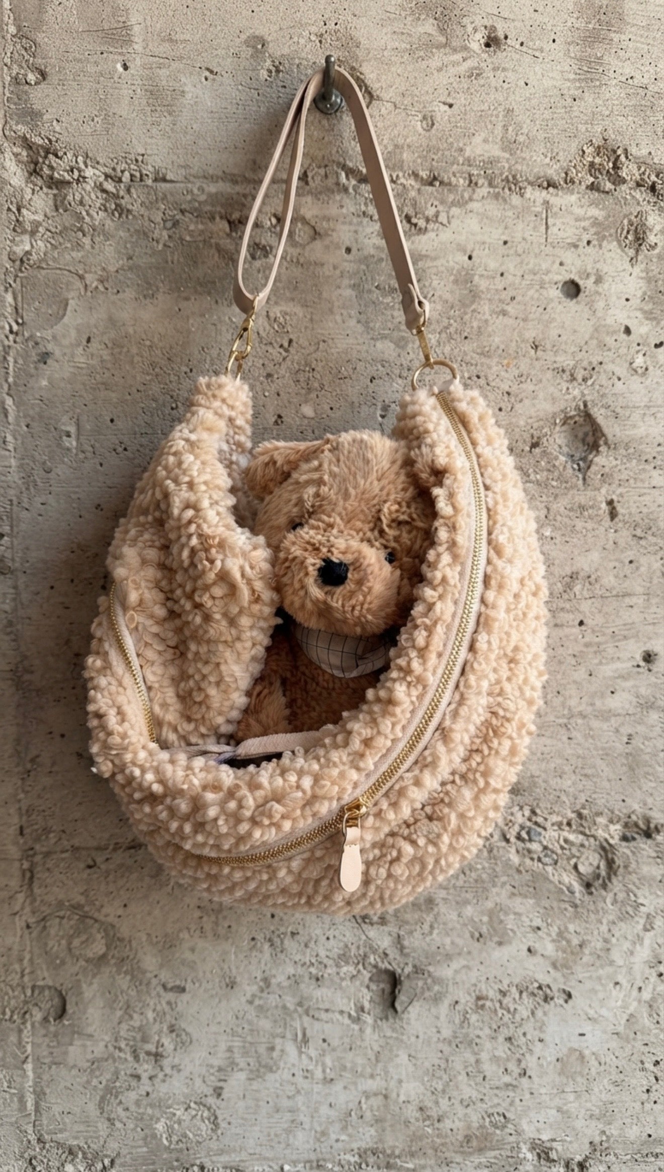 Borsa Rufos teddy natural